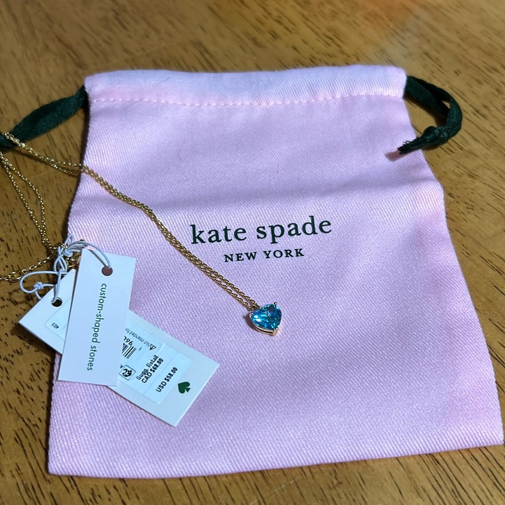 Kate Spade My Love December Heart Pendant